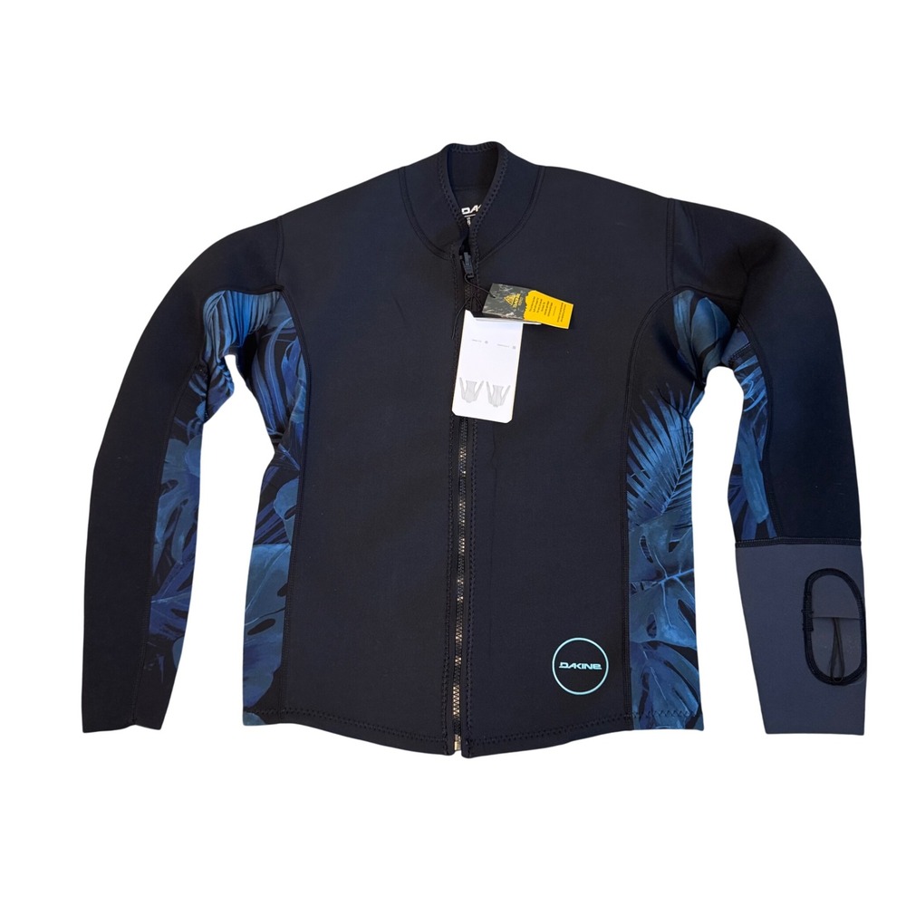 New Dakine Women's Mission Jacket 1mm Size US 6 Full Zip Wetsuit Jacket Surfing